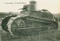  1914-1918 Char Renault un char mitrailleuse Renault tank a tank machine-gun.jpg 